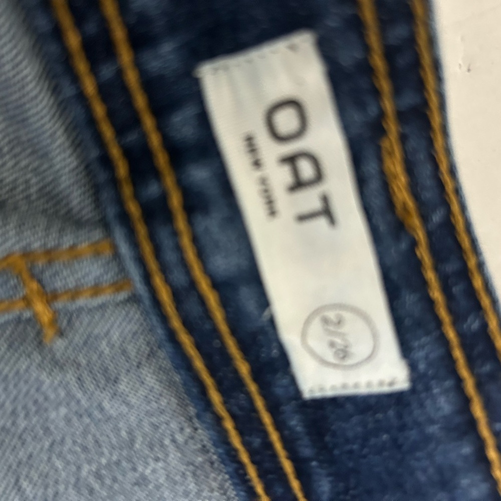 Oat New York Flare Jeans - Deep Blue - Picture 7 of 11